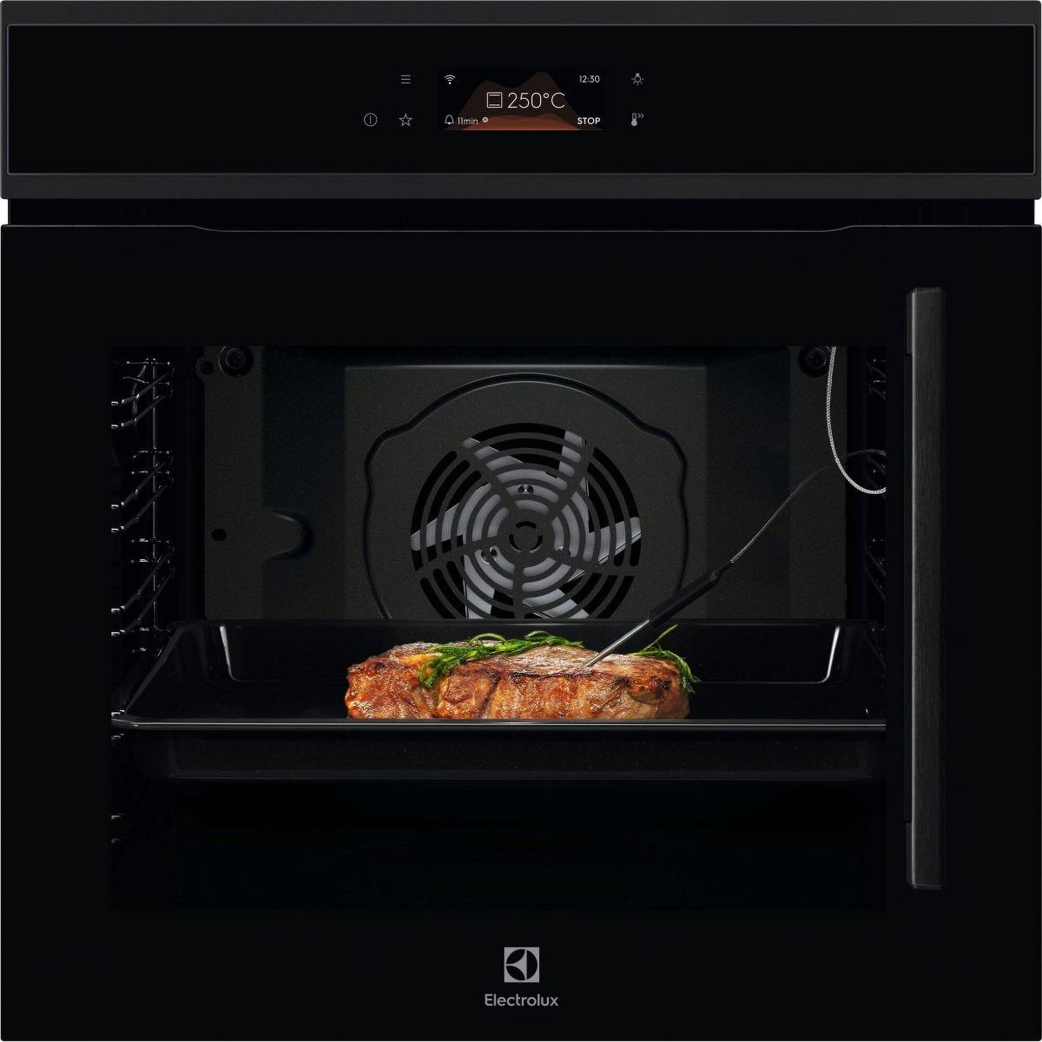 ELECTROLUX Four encastrable eoe8p09lh pyrolyse ouverture latérale gauche, écran tactile 72l