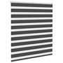 Voir la diapositive 4 : VIDAXL Store zebre noir 130x100 cm largeur du tissu 125,9 cm polyester
