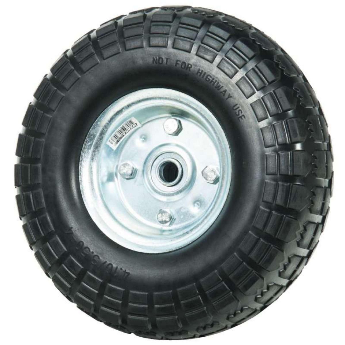  Roue increvable axe déporté 260 x 85mm Alésage 16mm