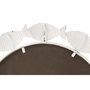 Voir la diapositive 2 : Paris Prix Miroir Mural en Métal  Poisson  76cm Blanc