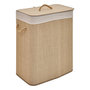 Voir la diapositive 1 : FIVE Panier à Linge 2 Compartiments  Stemy  100L Beige