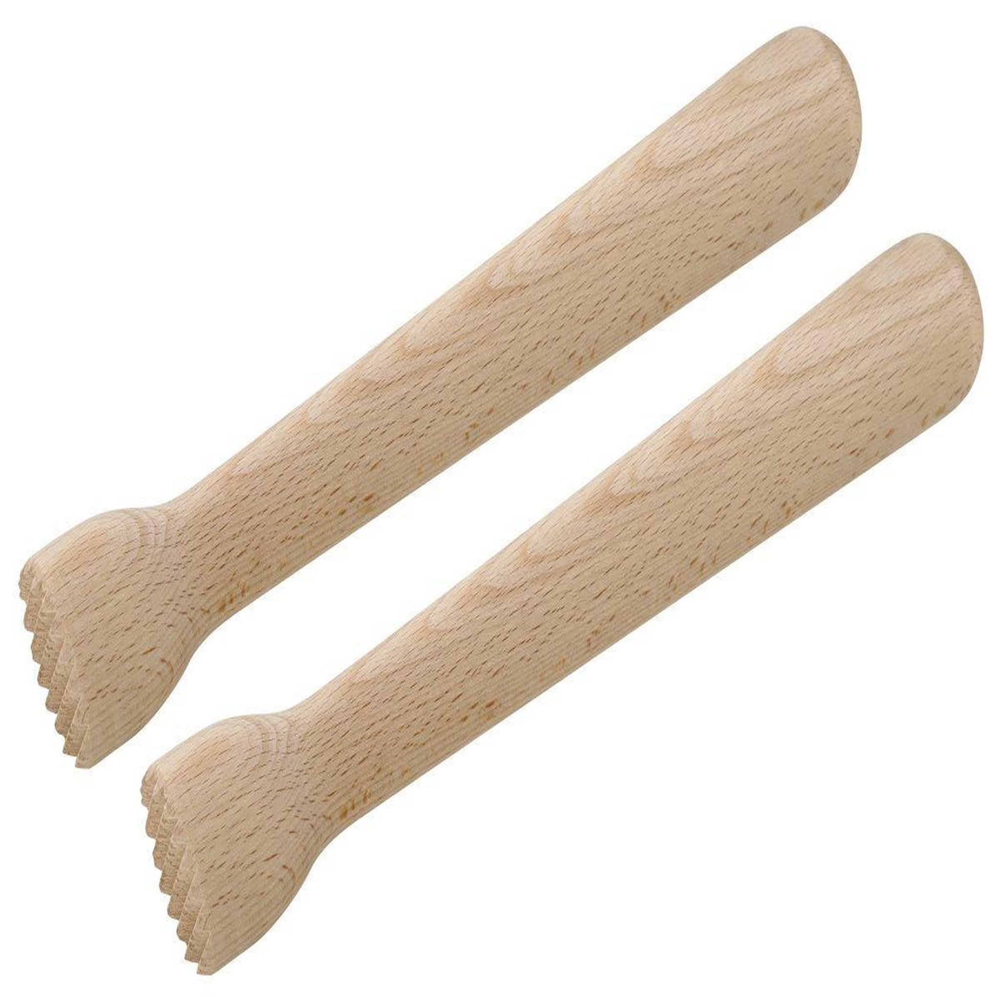 FM PROFESSIONAL Lot de 2 pilons cocktail en bois fm professional