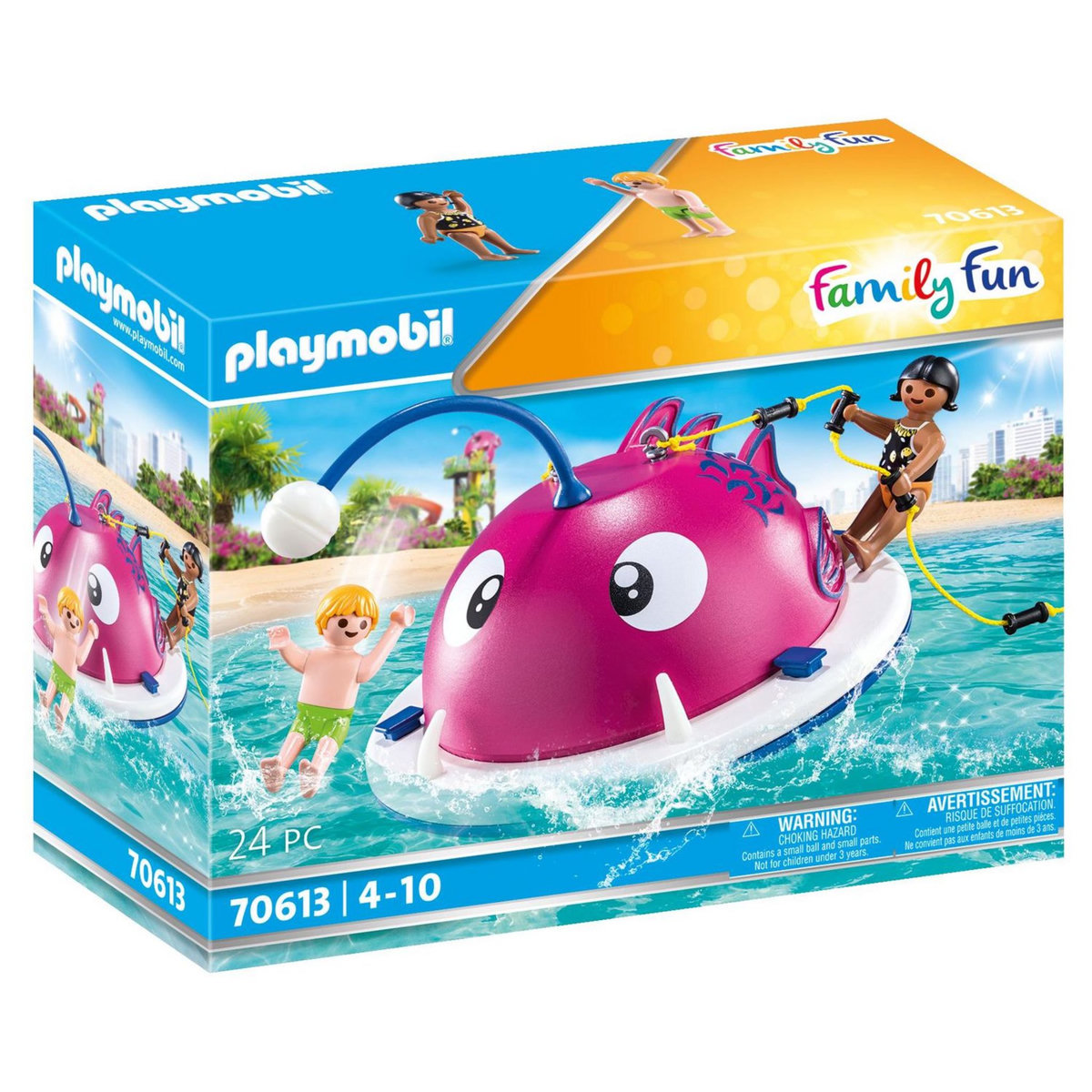 PLAYMOBIL Family Fun 70613 Aire de jeu aquatique