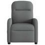 Voir la diapositive 5 : VIDAXL Fauteuil inclinable de massage electrique gris fonce tissu