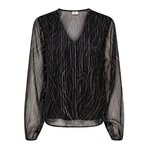 JACQUELINE DE YONG Blouse Manches Longues  Femme JDY Cody. Coloris disponibles : Noir