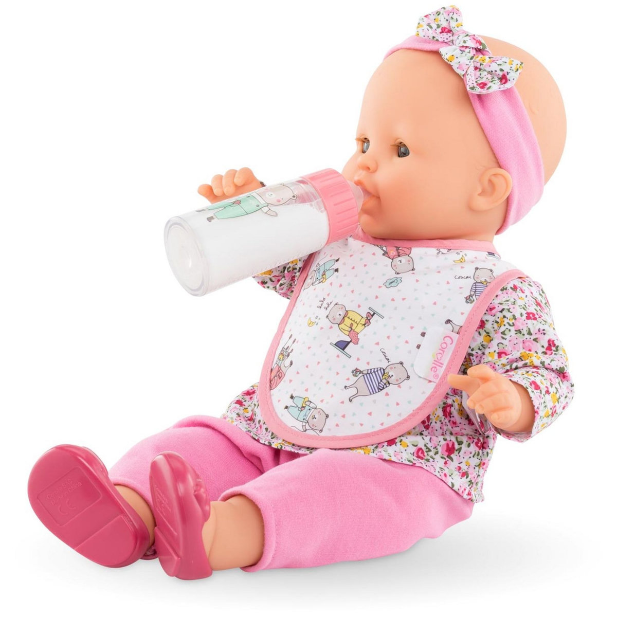Corolle Bavoir et Biberon Magique pour Poupon 36/42 cm