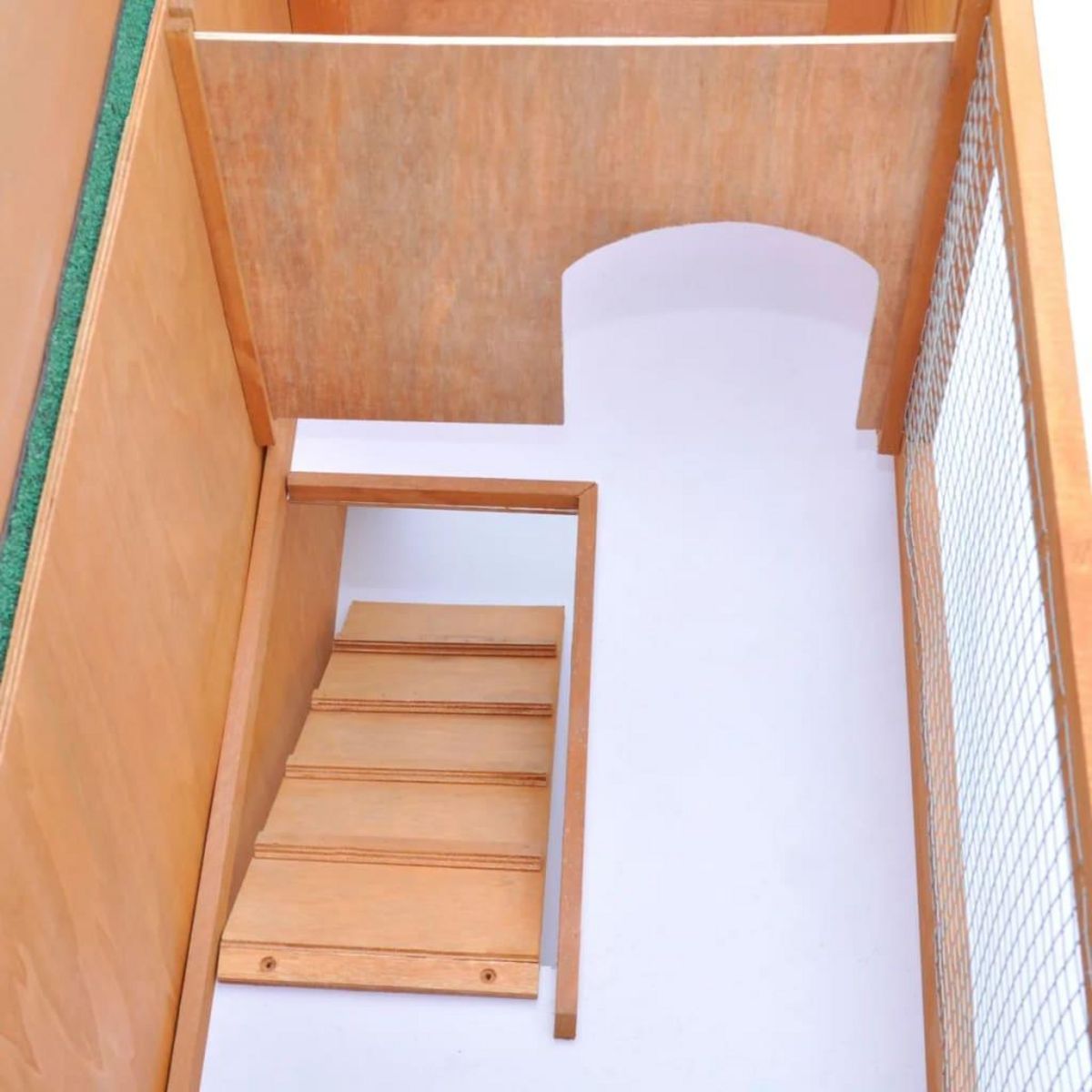 VIDAXL Clapier d'exterieur Enclos pour petits animaux 1 porte Bois