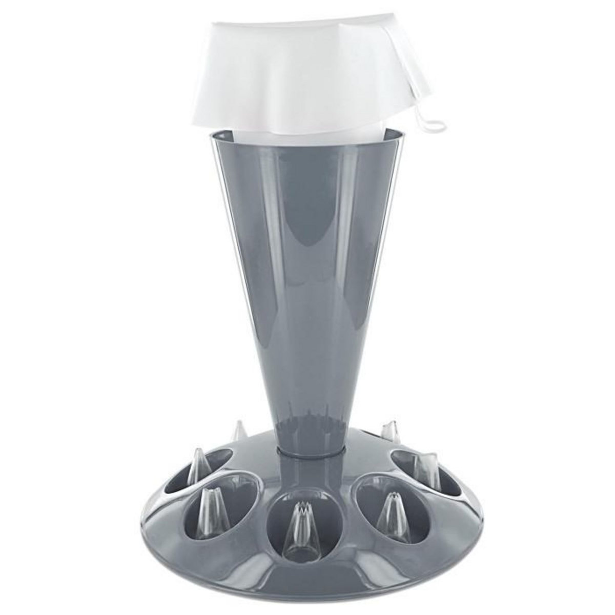 Paris Prix Poche à Douilles avec Socle  Rangement  21cm Gris