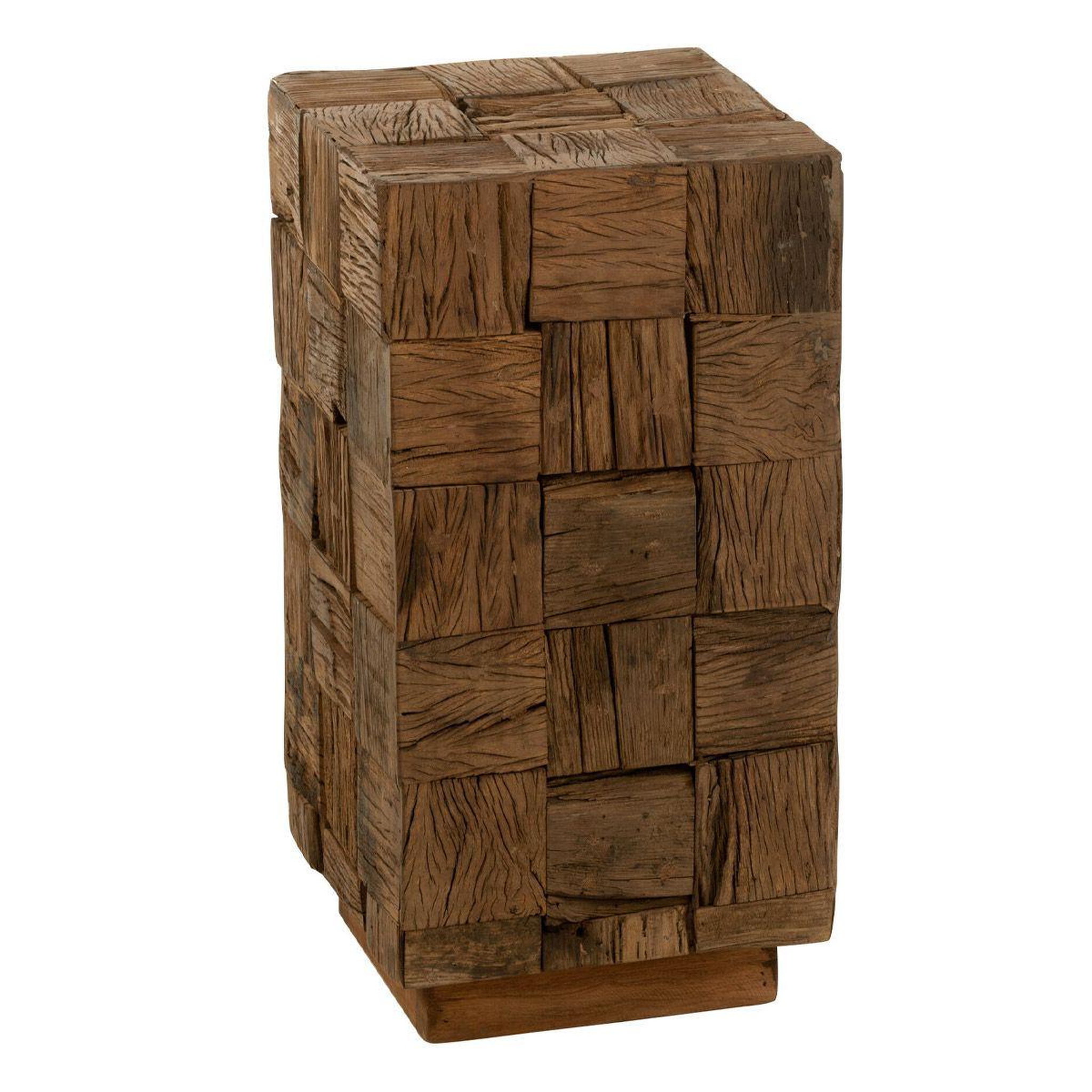 J-LINE Sellette Déco en Bois  Evasion  60cm Marron
