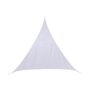 HESPERIDE Voile d'ombrage triangulaire Curacao - 4 x 4 x 4 m - Blanc