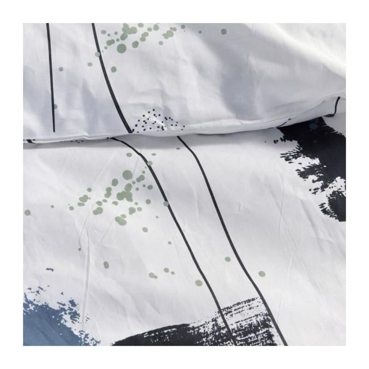 Today Parure de lit 2 personnes - TODAY - Sunshine 16.2 - 220 x 240 cm - 100% Coton imprimé