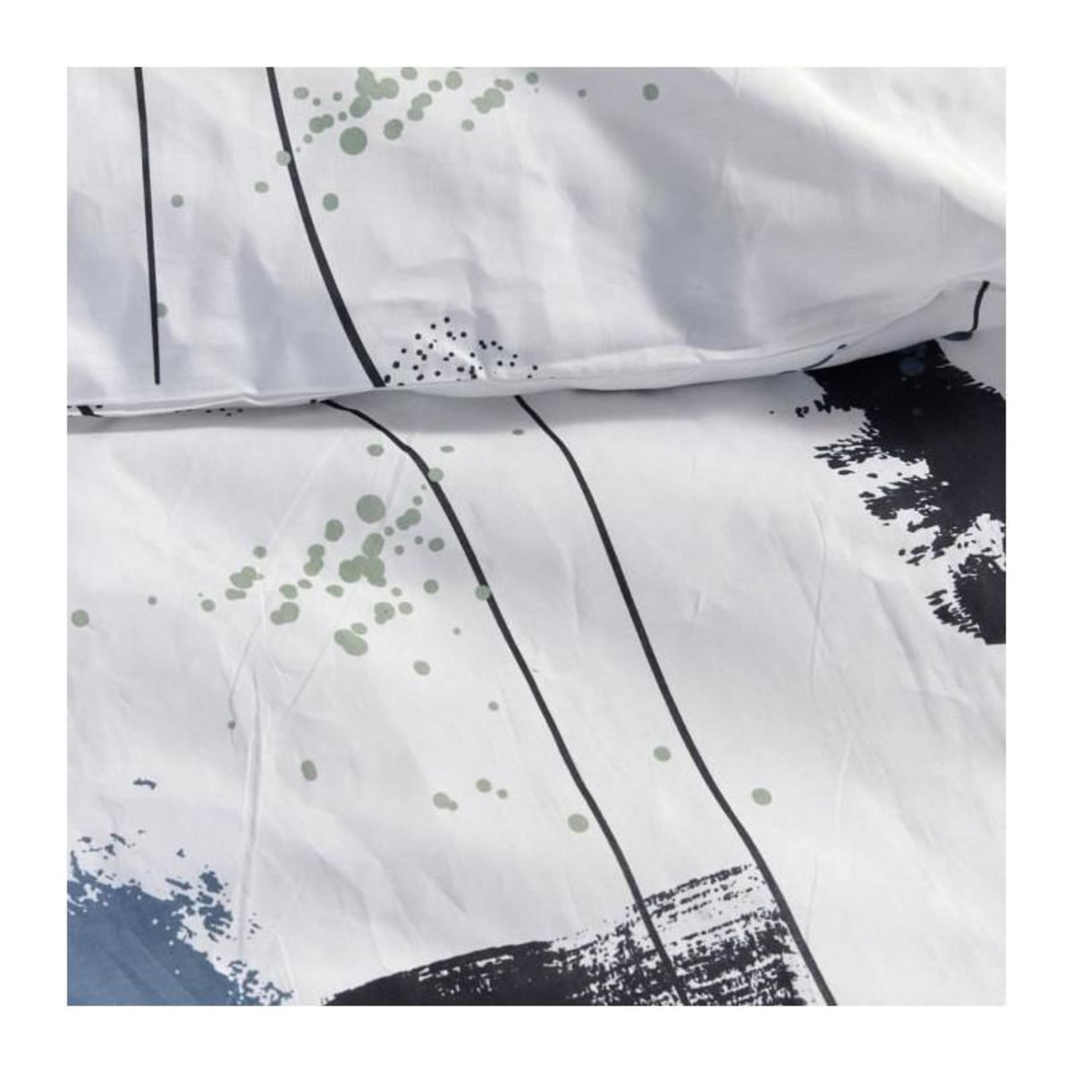 Today Parure de lit 2 personnes - TODAY - Sunshine 16.2 - 220 x 240 cm - 100% Coton imprimé