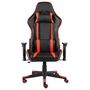Voir la diapositive 2 : VIDAXL Chaise de jeu pivotante Rouge PVC