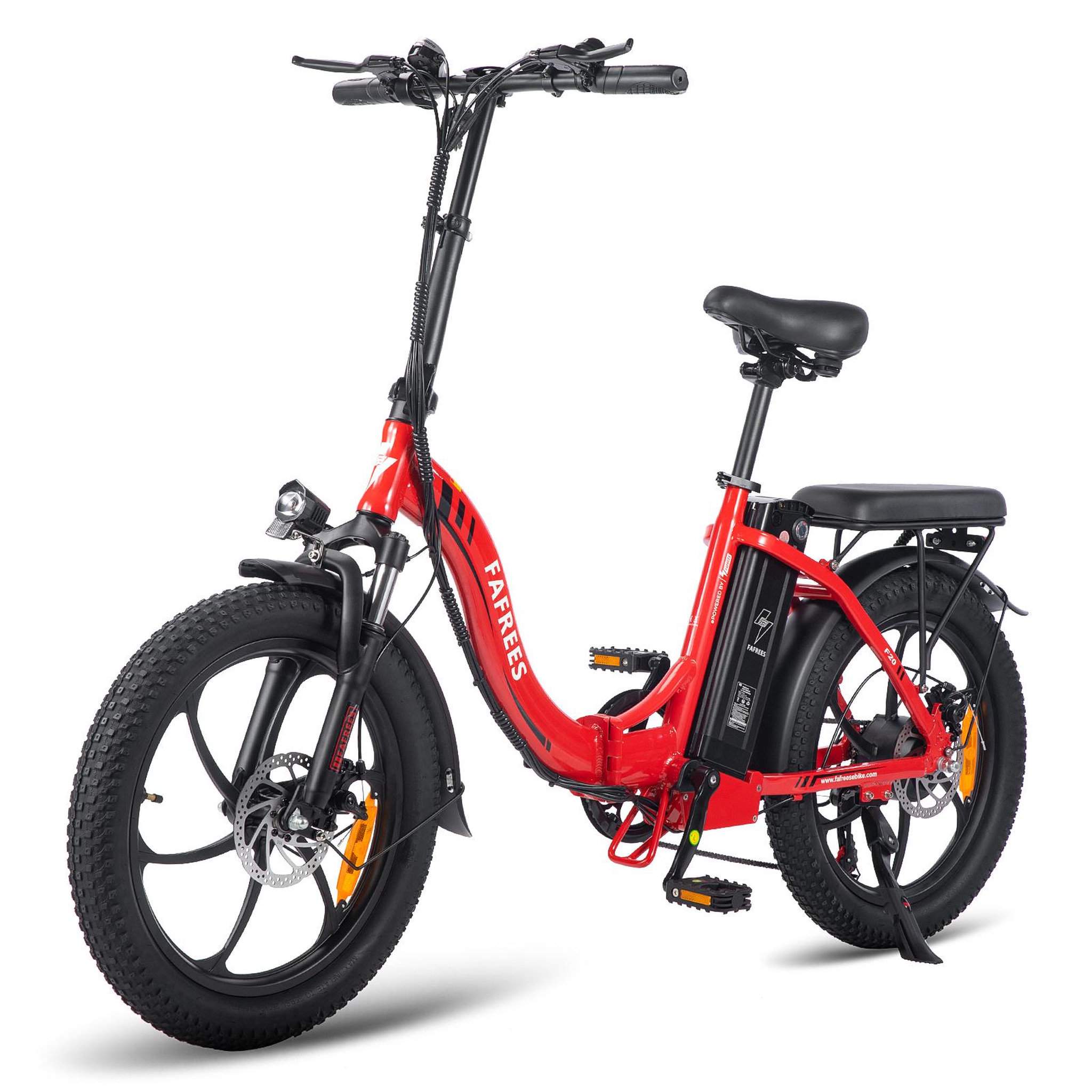 Voir la diapositive 4 : FAFREES Vélo électrique pliable fafrees f20
