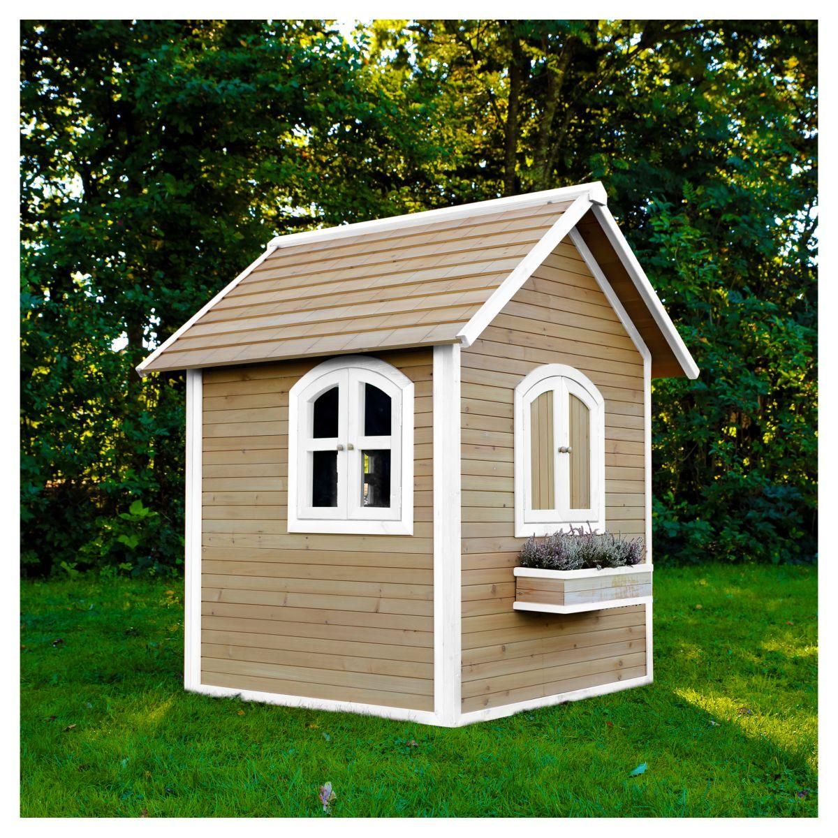 AXI Cabane de jardin enfant - Bois - JULIA