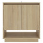 Voir la diapositive 3 : VIDAXL Buffet Chene sonoma 70x41x75 cm Bois d'ingenierie