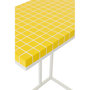 Voir la diapositive 4 : Paris Prix Table d'Appoint à Carreaux  Spia  60cm Jaune & Blanc
