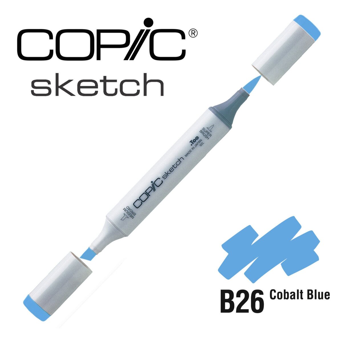 Copic Marqueur à l'alcool Copic Sketch B26 Cobalt Blue