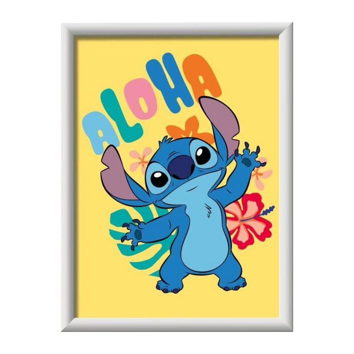 RAVENSBURGER CreArt Kids 18x24cm Stitch, Kit de peinture par numéros Numéro d'Art, Des 7 ans, 25844, Ravensburger