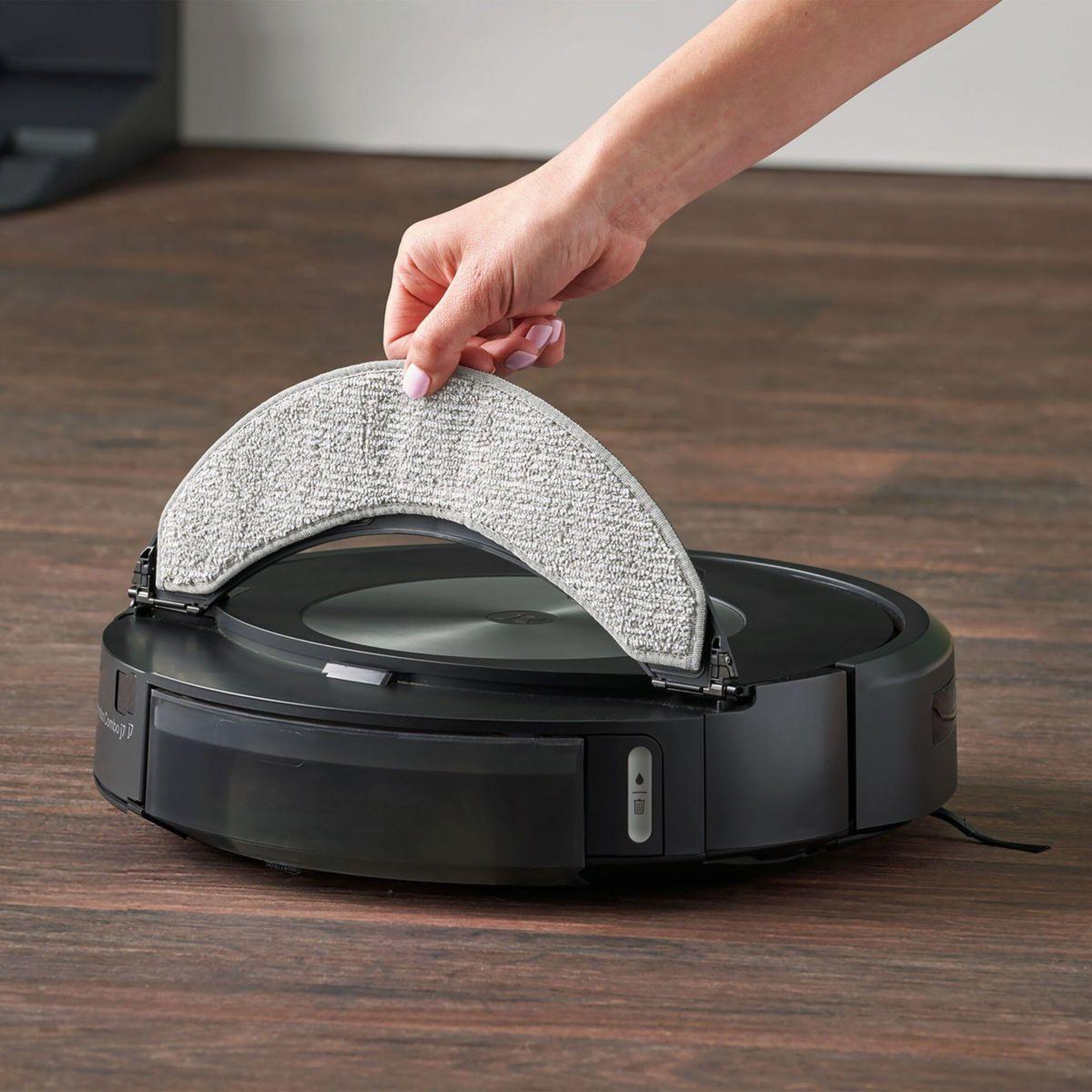 Voir la diapositive 2 : IROBOT Lingettes et serpillères 2 Lingettes de lavage Combo J C7