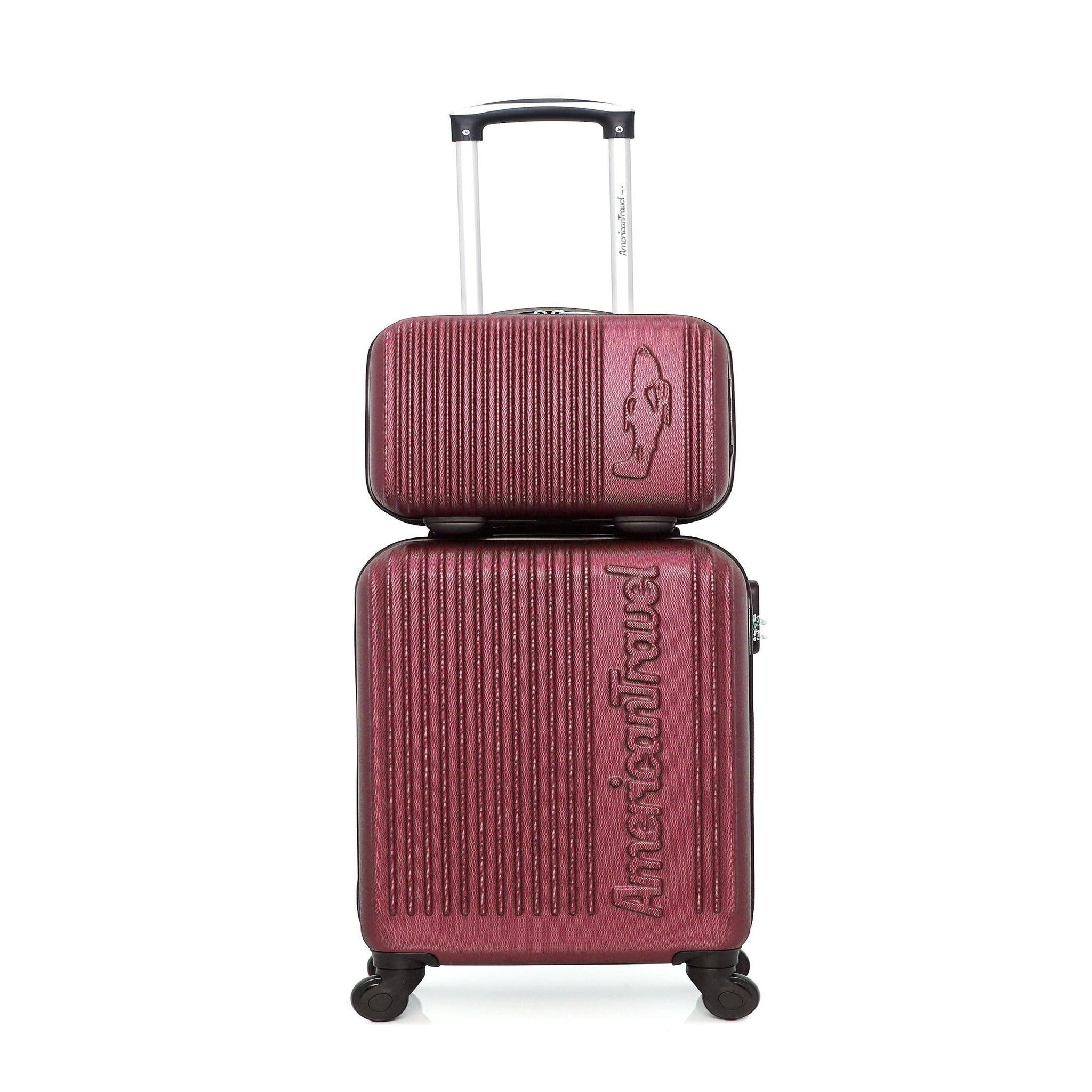 AMERICAN TRAVEL American travel - set de 2 valises nashville-h 50 cm 4 roues