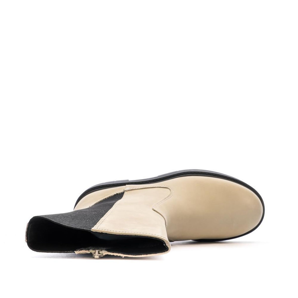 GEOX Bottines Beige/Noir Femme Geox Spherica