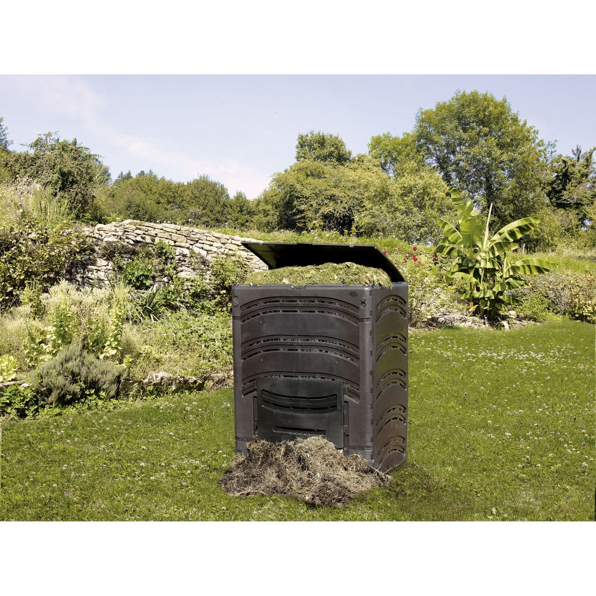 Belli Composteur - Résine - Vert - 500 Litres