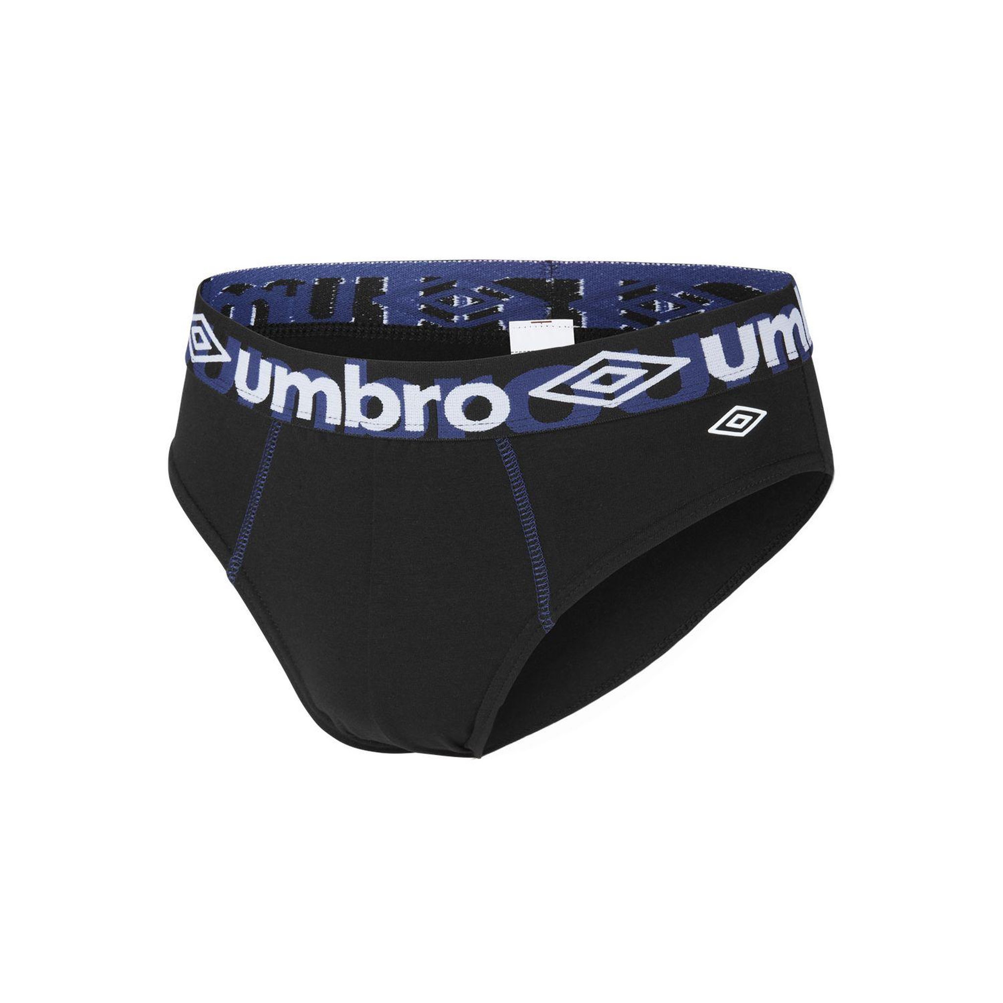 Voir la diapositive 4 : UMBRO Lot de 4 slips homme en coton uni