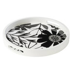 Paris Prix Plateau de Service en Bois  Tod  40cm Noir & Blanc