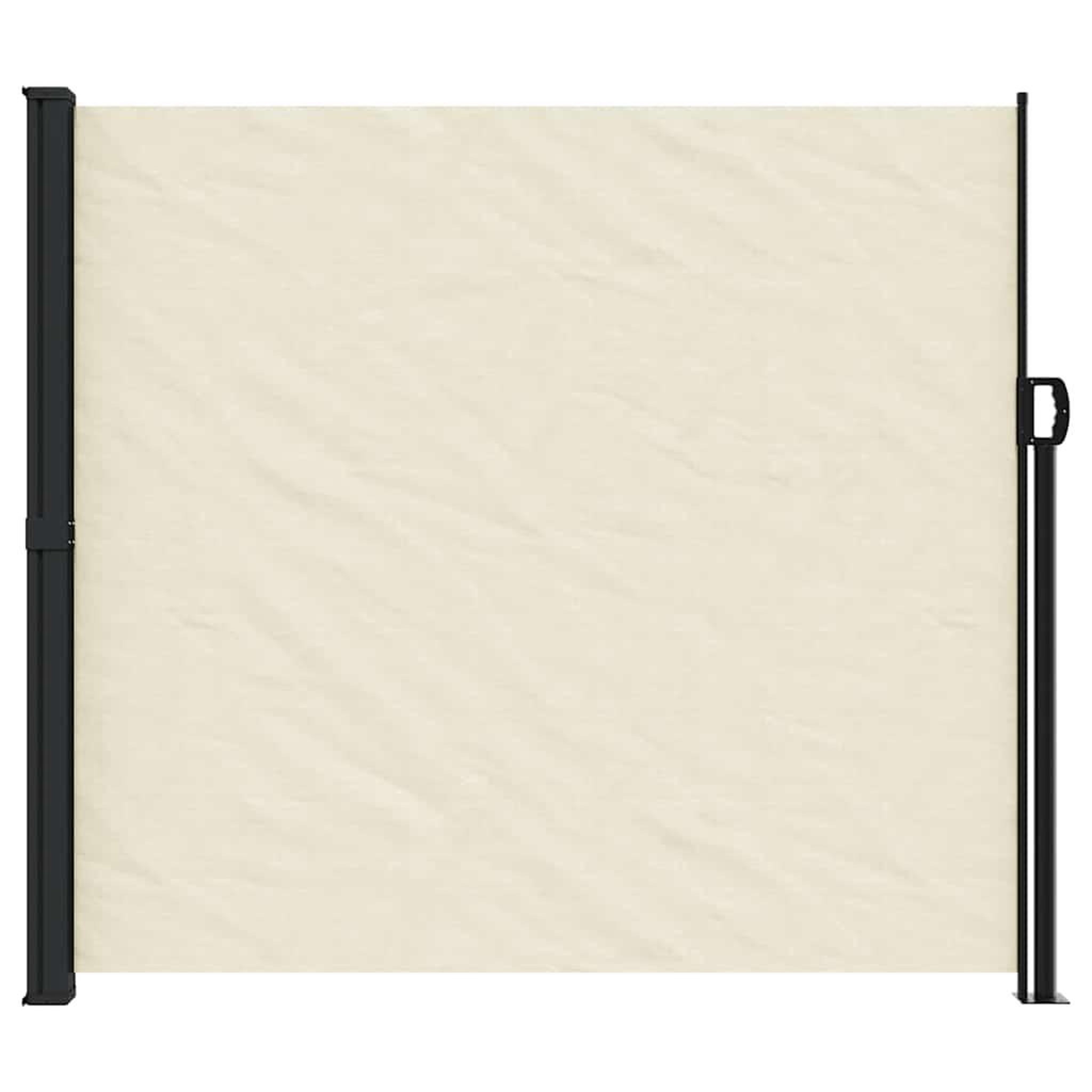 Voir la diapositive 3 : VIDAXL Auvent lateral retractable creme 180x600 cm
