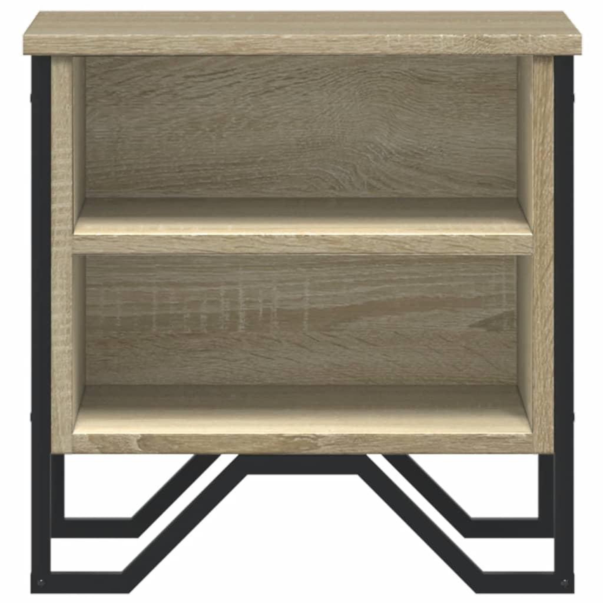 Voir la diapositive 5 : VIDAXL Tables de chevet 2pcs chene sonoma 40x30x40cm bois d'ingenierie