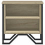 Voir la diapositive 5 : VIDAXL Tables de chevet 2pcs chene sonoma 40x30x40cm bois d'ingenierie