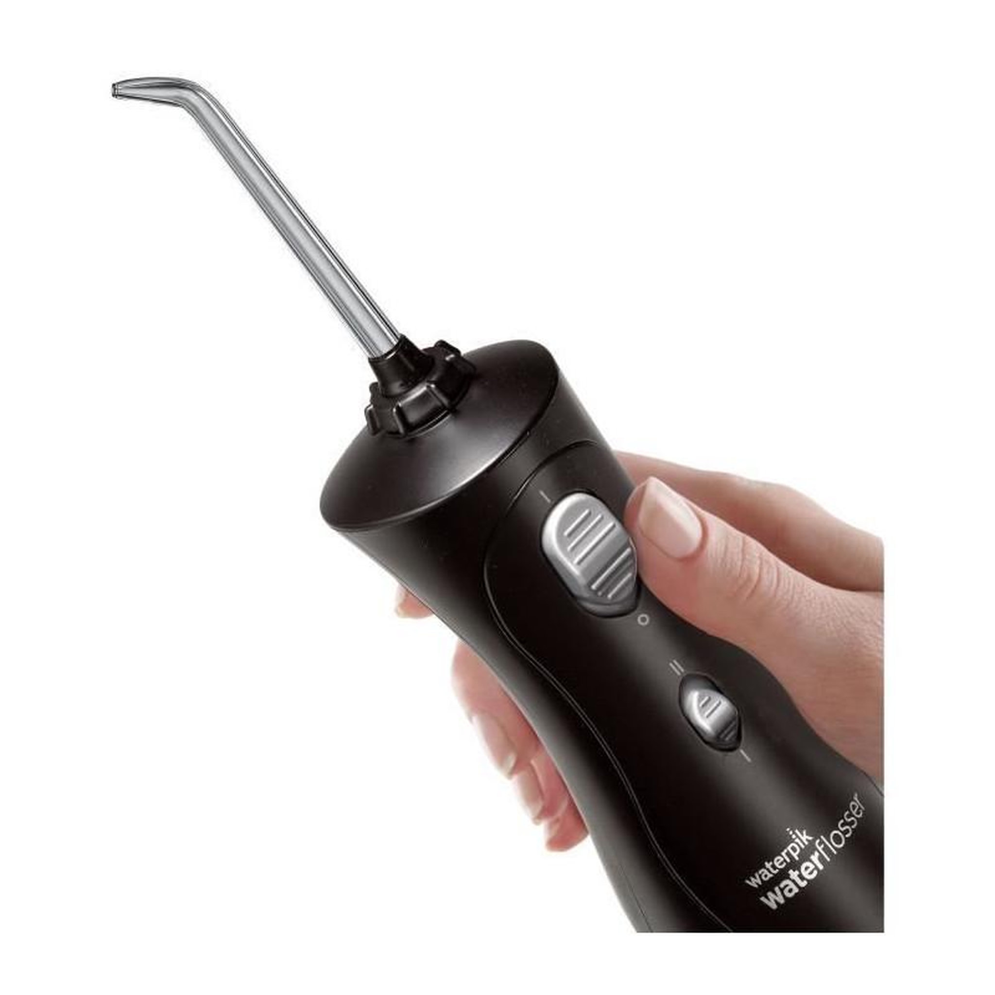 Voir la diapositive 2 : Waterpik Hydropulseur sans fil - WATERPIK - WP 492 - 4 embouts - Noir