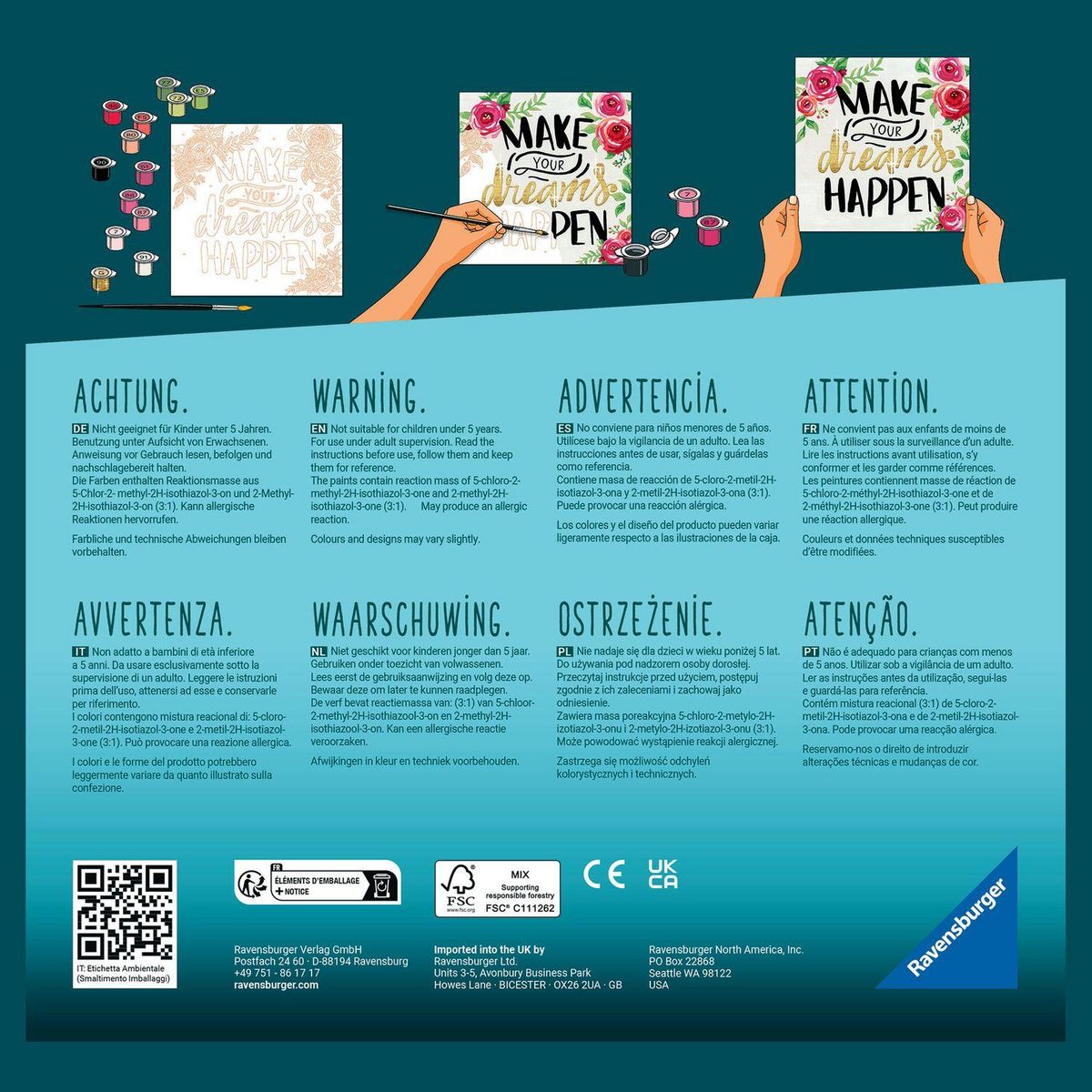 RAVENSBURGER Créart - Peinture par numéro