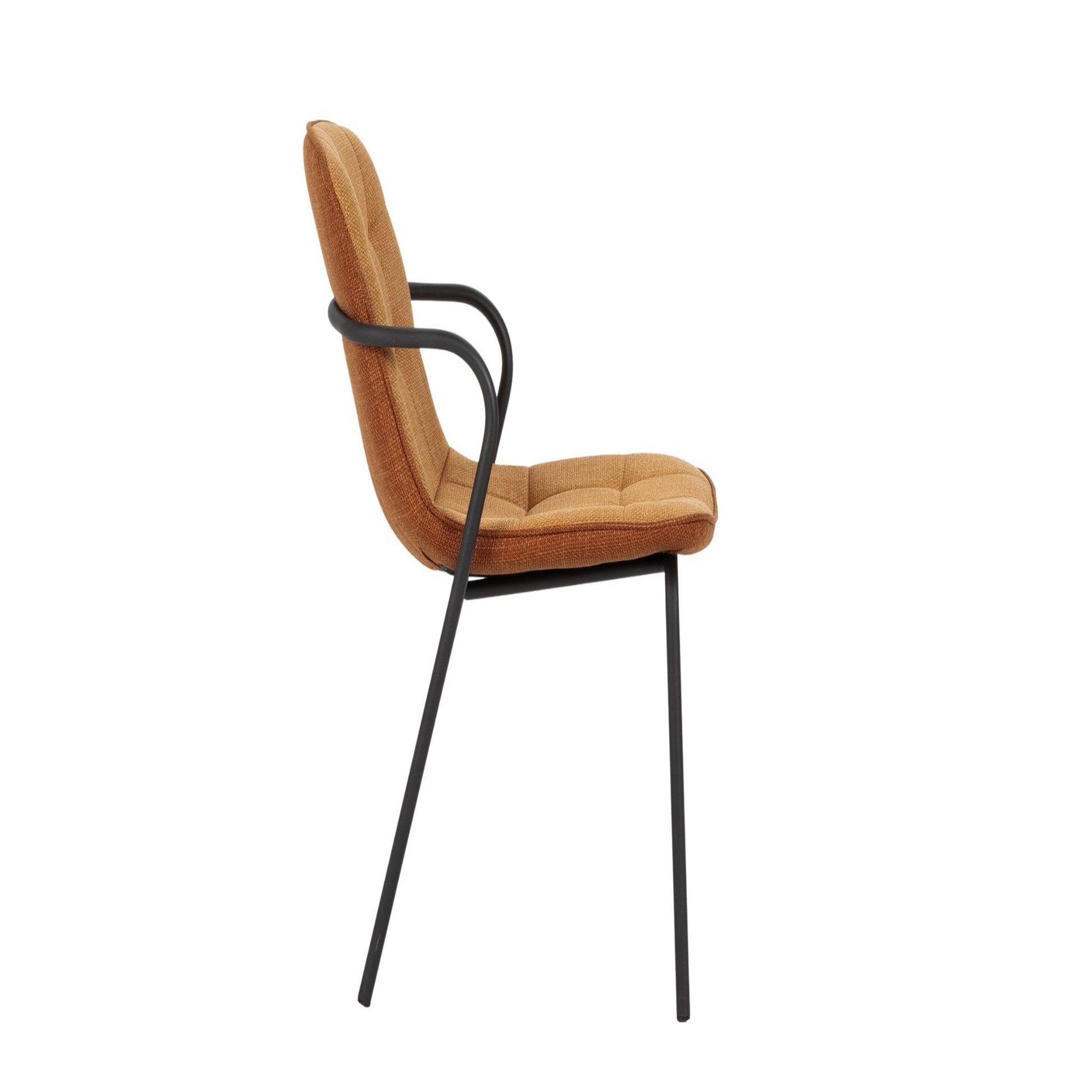 Voir la diapositive 5 : CASANOVA PARIS Marlo - lot de 4 chaises pieds en métal