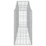 Voir la diapositive 5 : VIDAXL Paniers a gabions arques 11 pcs 200x30x60/80 cm Fer galvanise