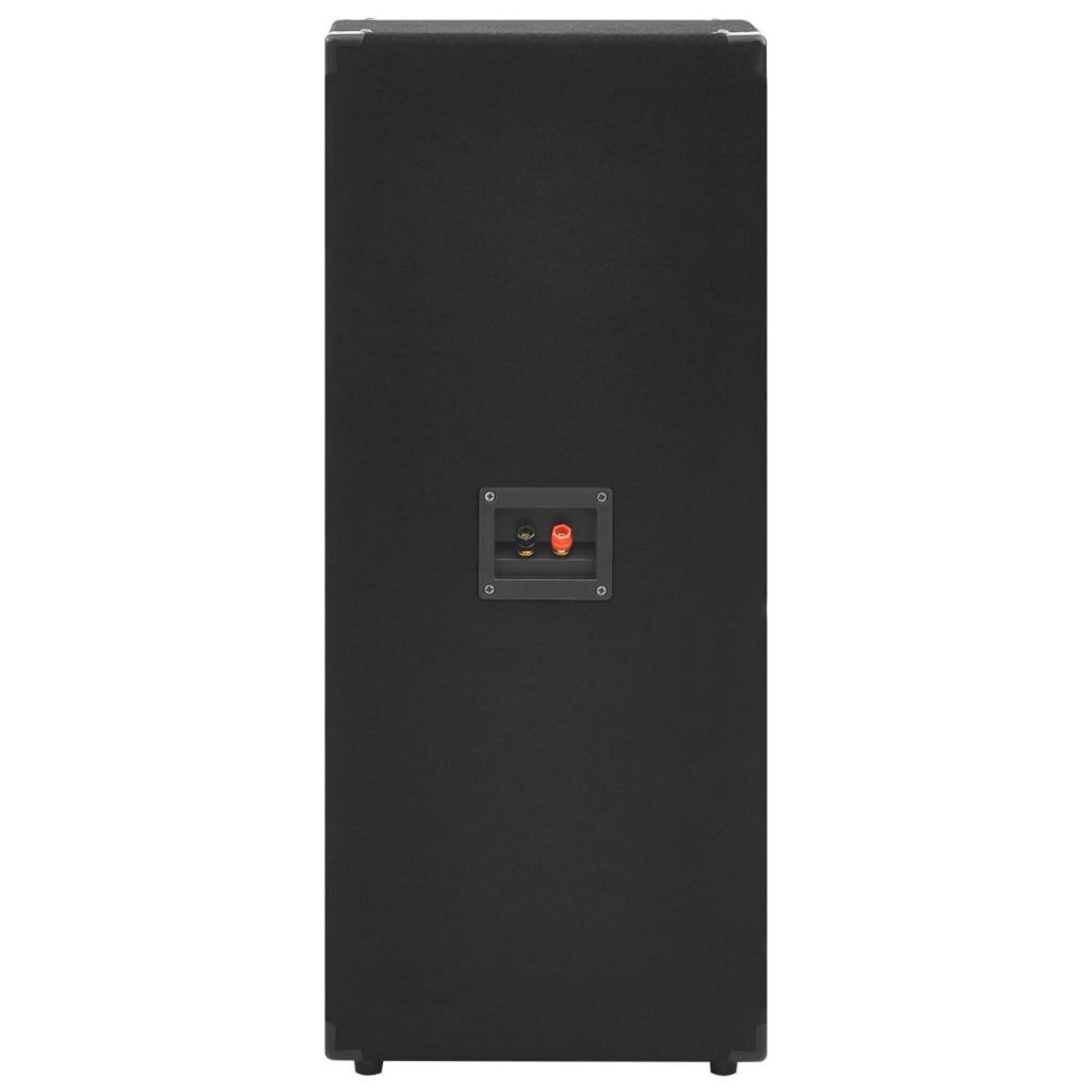 VIDAXL Haut-parleurs de scene passives professionnelles Hifi 2pcs noir