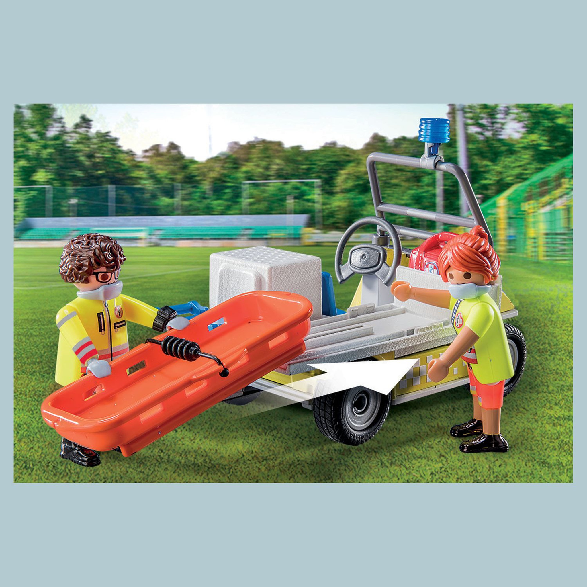 Voir la diapositive 3 : PLAYMOBIL 71204 - Véhicule de secours 