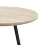 VIDAXL Table de bar Chene 60 x 107,5 cm MDF