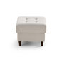 Voir la diapositive 4 : LISA DESIGN Anna - pouf en velours - pieds en bois