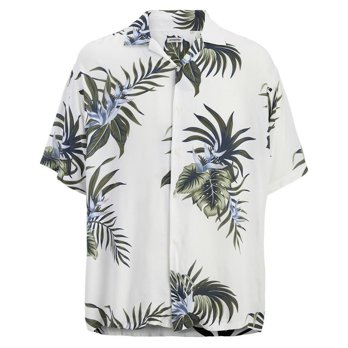 Jack & Jones Chemise Blanche/Verte Homme Jack & Jones Resort