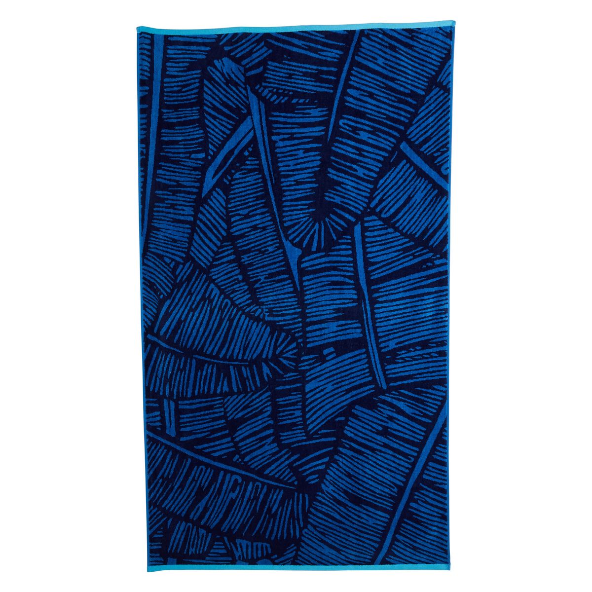 ACTUEL Drap de plage fantaisie en coton 420 g/m²  BANANA LEAVES