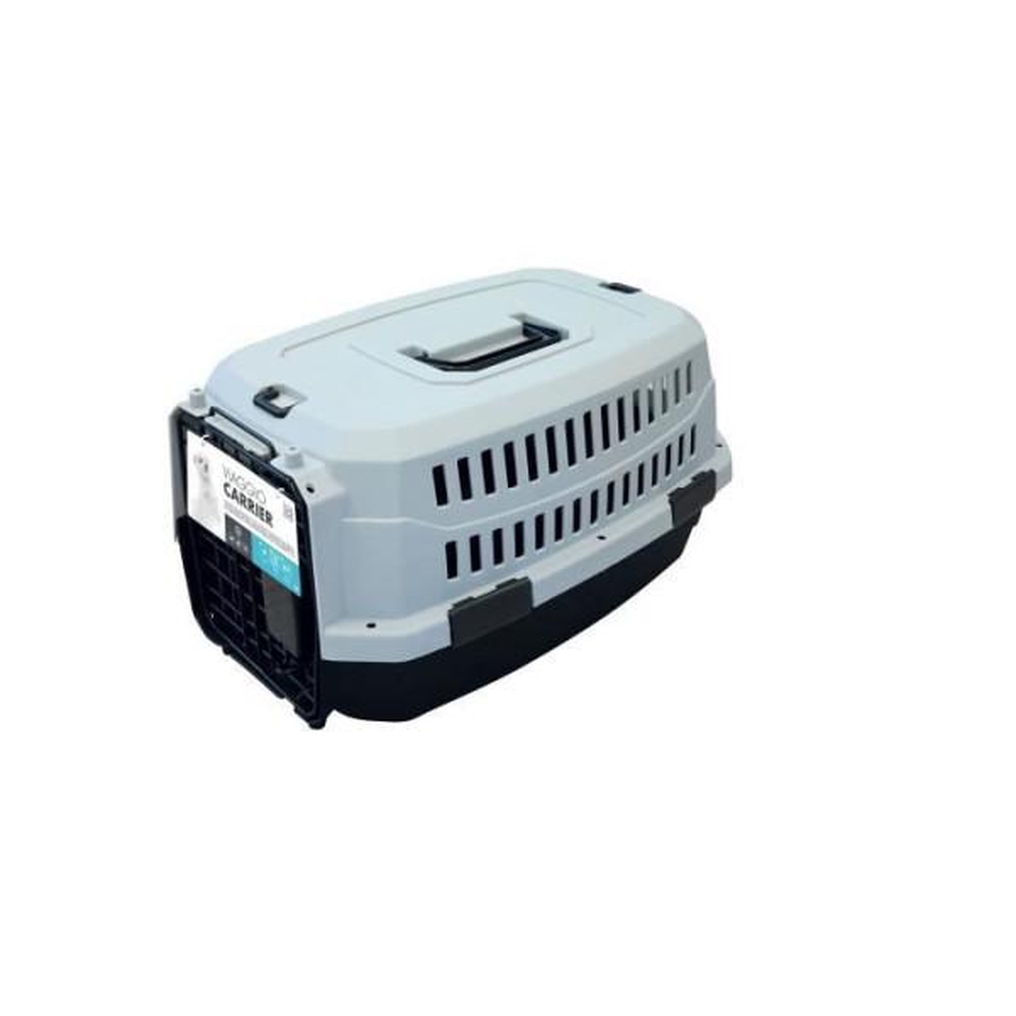 Voir la diapositive 2 : M PETS M-pets caisse de transport viaggio carrier m - 68x47,6x45cm - noir et gris - pour chien