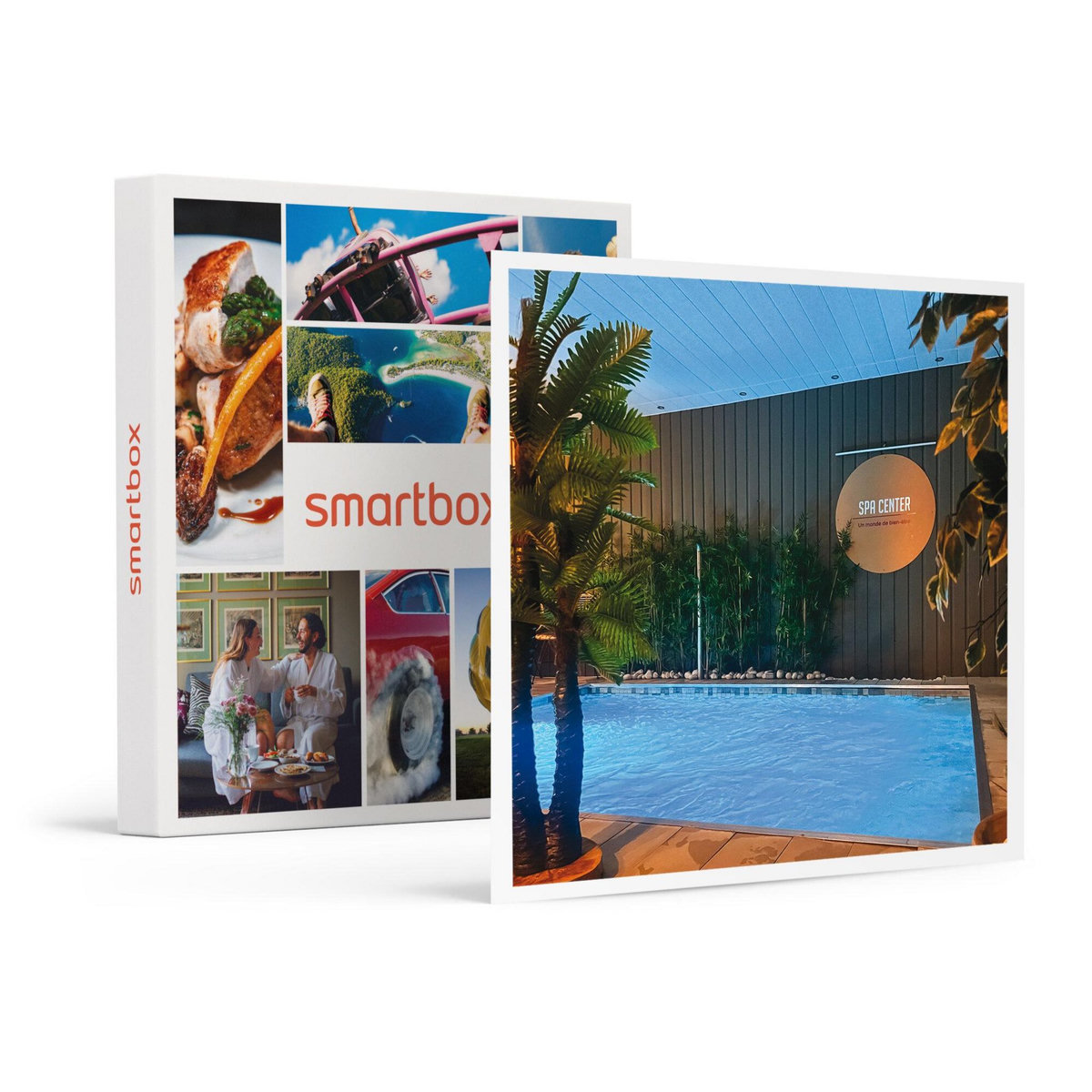 Smartbox Parenthèse détente en duo au cœur de Marseille : 1h30 d'accès à l'espace bien-être - Coffret Cadeau Bien-être