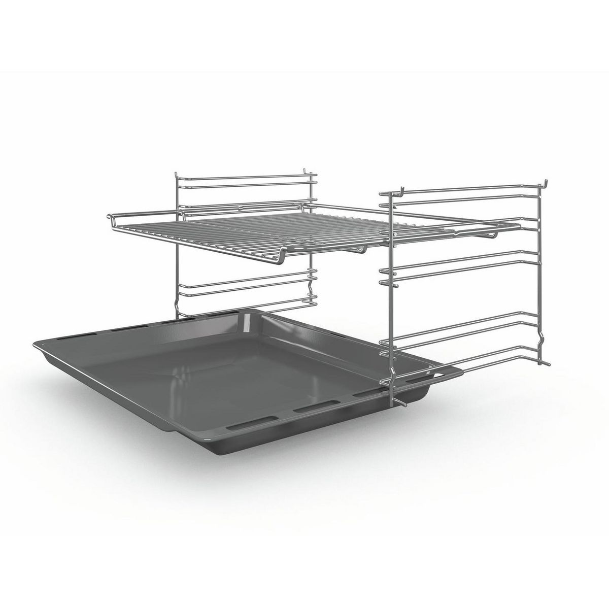 BOSCH Cuisinière mixte a 66l 4 feux blanc - hxr39ig20