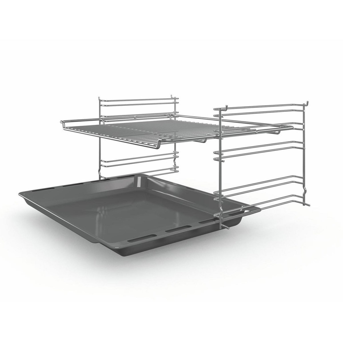 BOSCH Cuisinière mixte a 66l 4 feux blanc - hxr39ig20