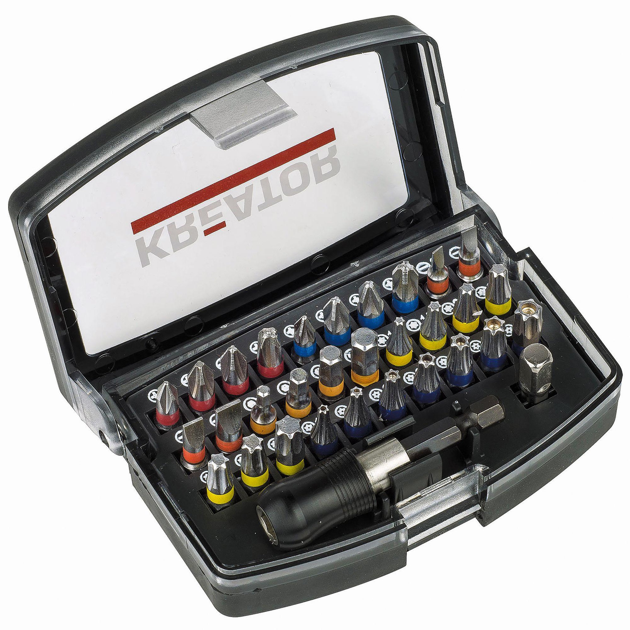 KREATOR Embouts de vissage en coffret  32 pièces