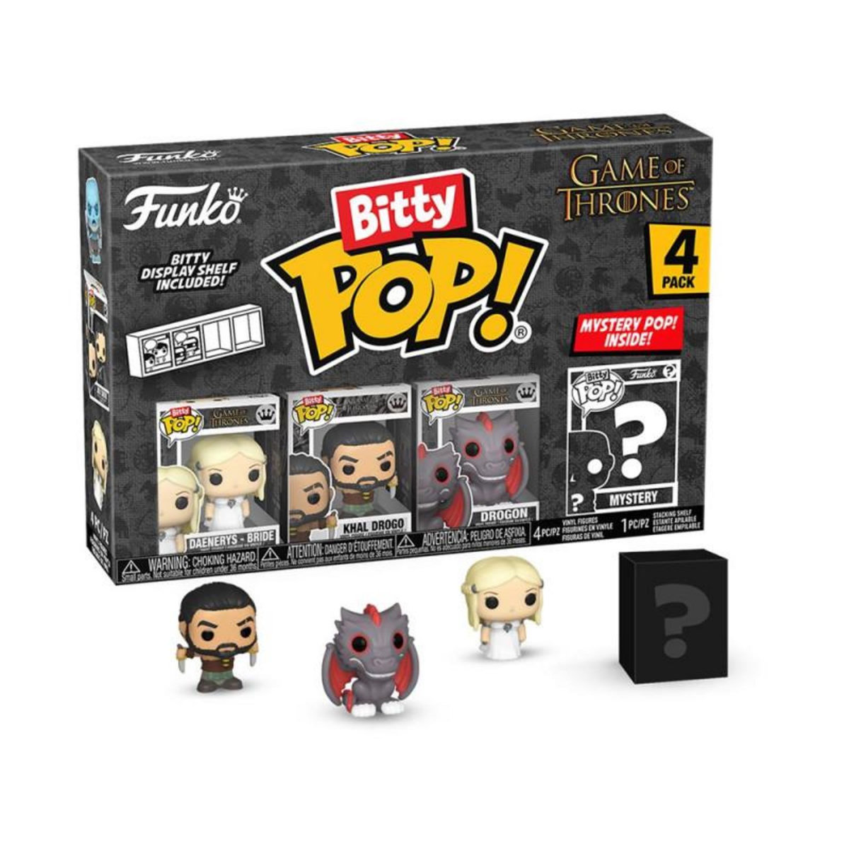 Funko Pack 4 Figurines Funko Bitty Pop Game of Thrones Khaleesi
