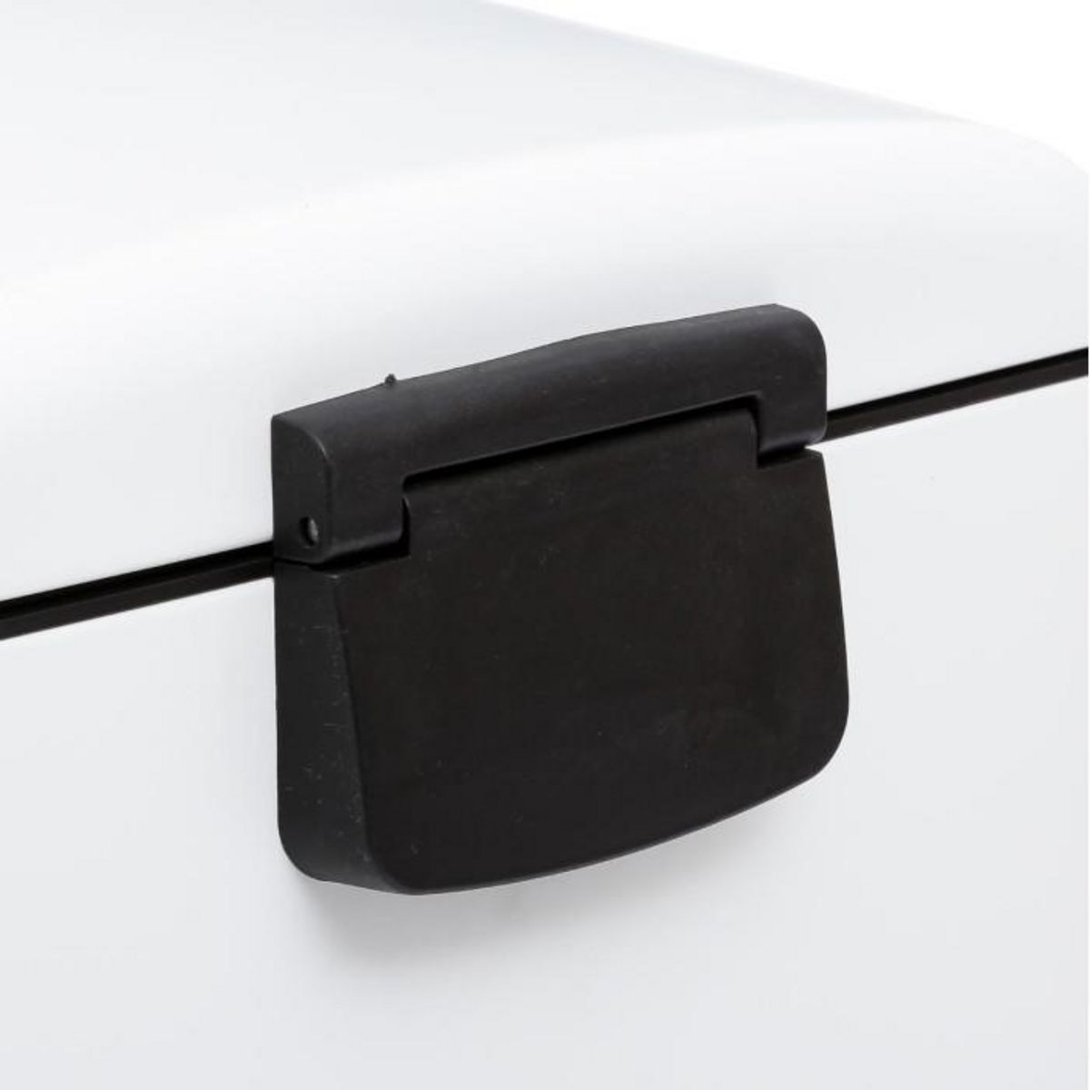 FIVE Poubelle Métal  Silencieuse  30L Blanc