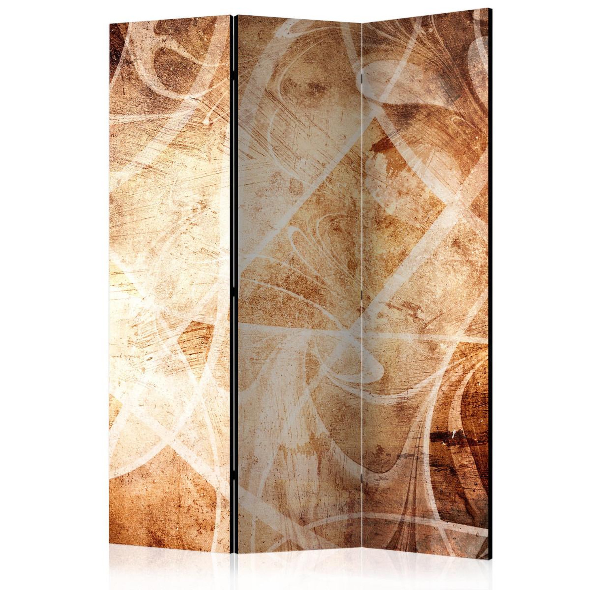 Paris Prix Paravent 3 volets  brown texture  135x172cm